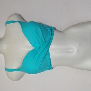 Zaful Turquoise Bikini Top